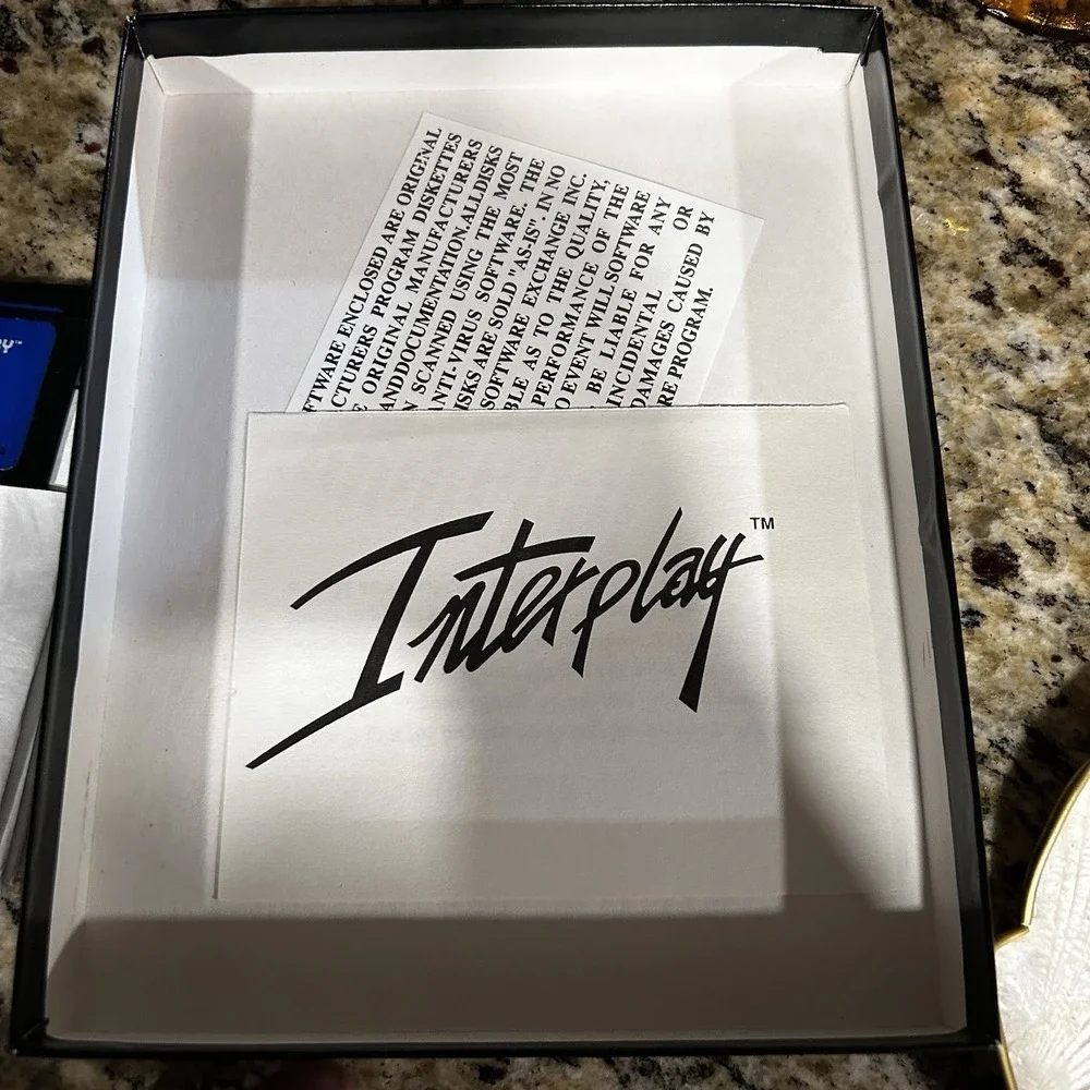 Star Trek 25th Anniversary IBM PC Big Box Game 1991‎ Interplay 5 Disk Complete